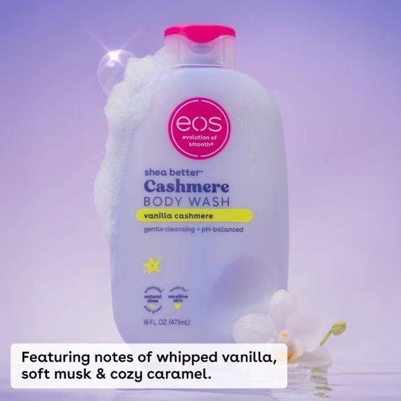 eos Other - eos Shea Better Cashmere Body Wash - Pink and White
